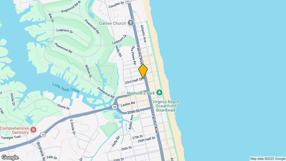 3300 Pacific Ave Mapa y Detalles de la Ubicación