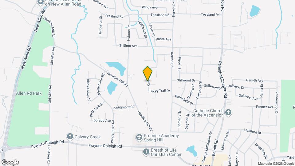3833 Kerston Dr Map and Location Details