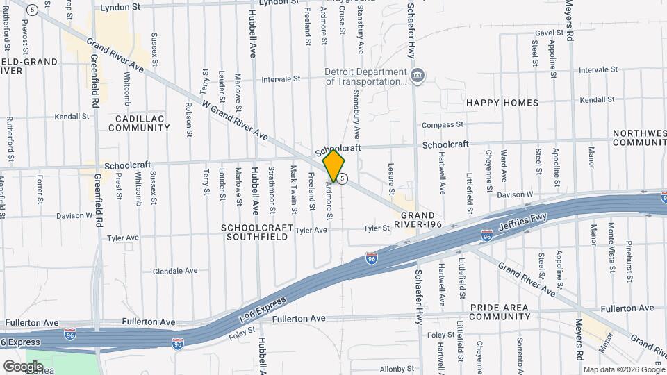 13528 Ardmore St Map and Location Details