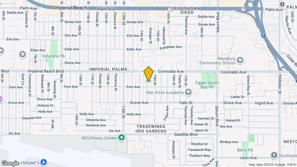 1175-77 Granger St, Unit 4 Map and Location Details