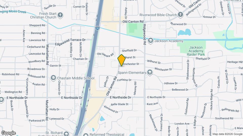 4750 Old Canton Rd Map and Location Details