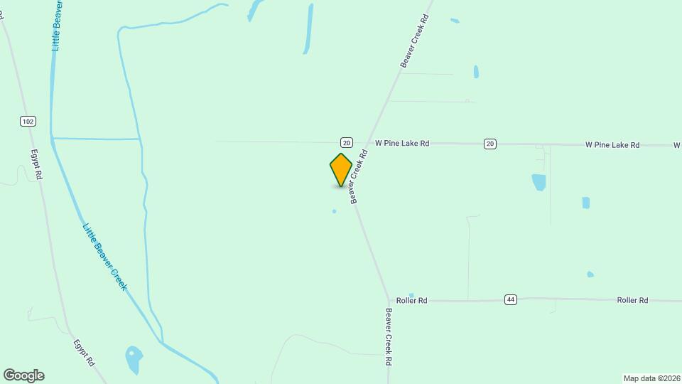 13098 Beaver Creek Rd Map and Location Details