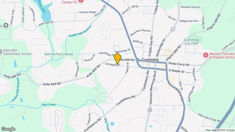 Oakland Oaks Apartments Mapa y Detalles de la Ubicación