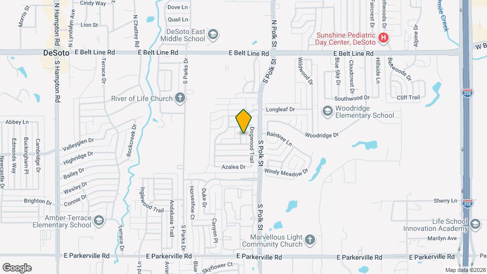 412 Sweet Gum Dr Mapa y Detalles de la Ubicación