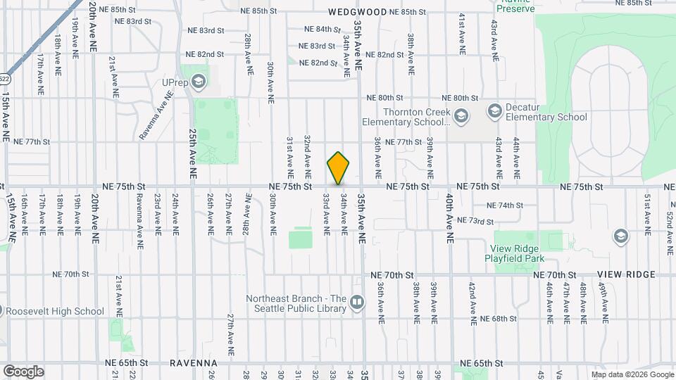 3315 NE 75th St Mapa y Detalles de la Ubicación