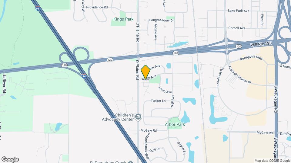 4553 W Hill Ave Map and Location Details