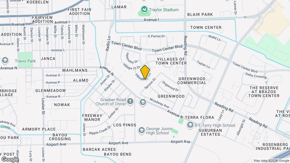 1805 Manor Cir Mapa y Detalles de la Ubicación