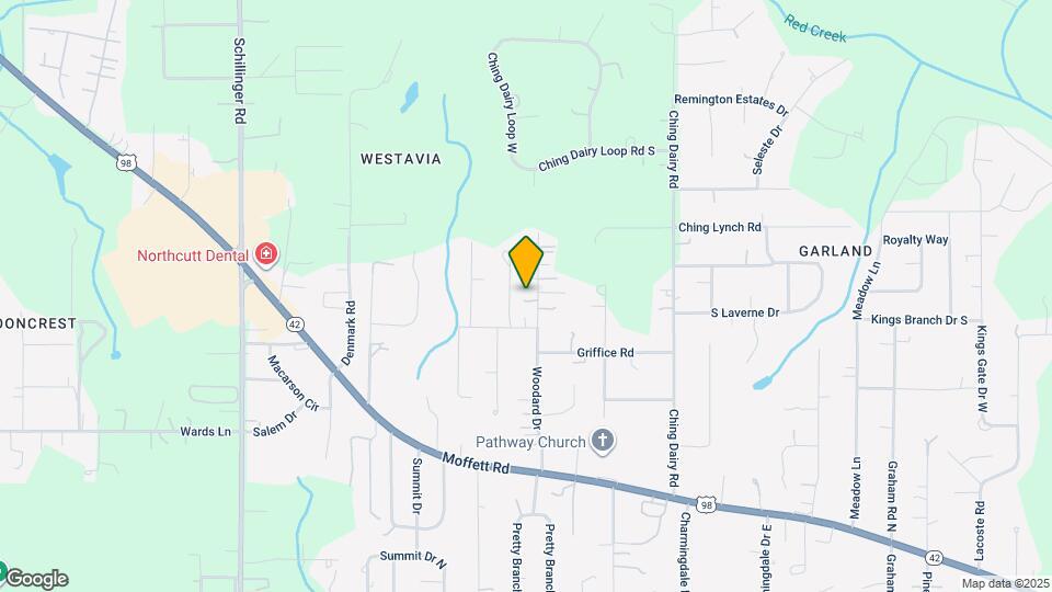 3381 Woodard Dr Map and Location Details