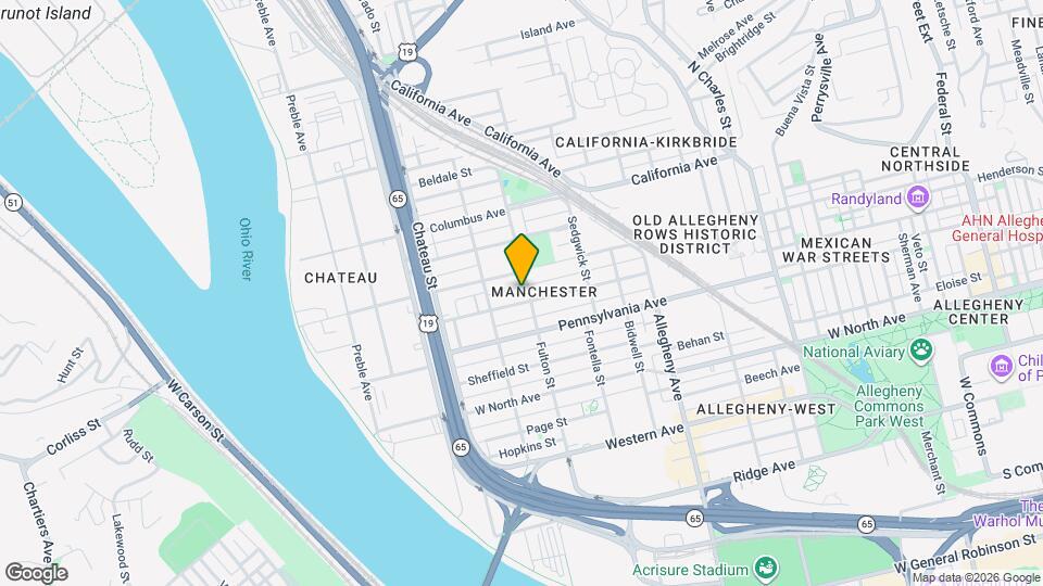 1304 Liverpool St Map and Location Details