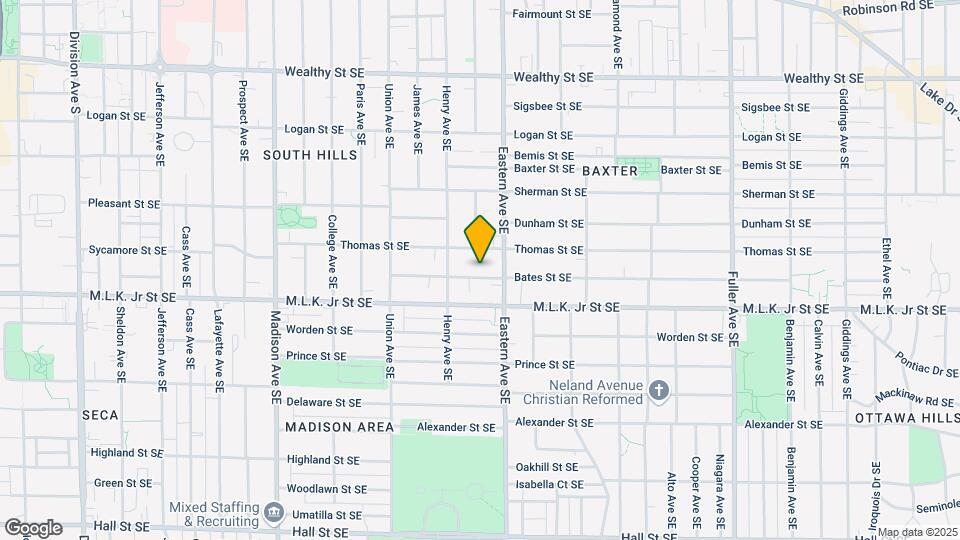737 Bates St SE Map and Location Details