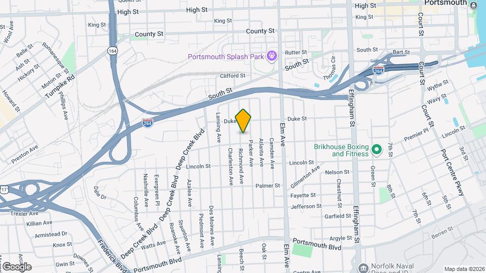 1609 Richmond Ave Map and Location Details