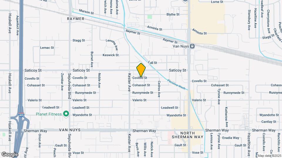 14810 Covello St Map and Location Details