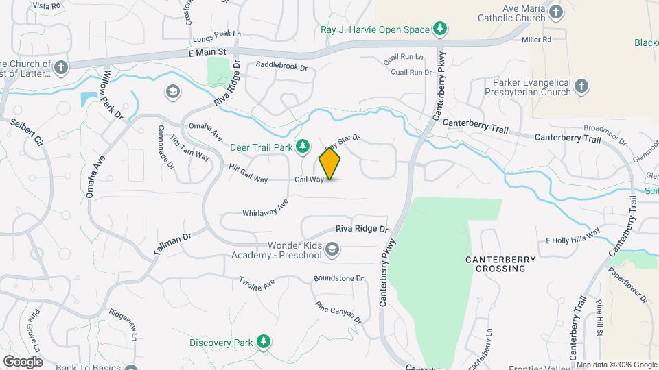 22036 Hill Gail Way Map and Location Details