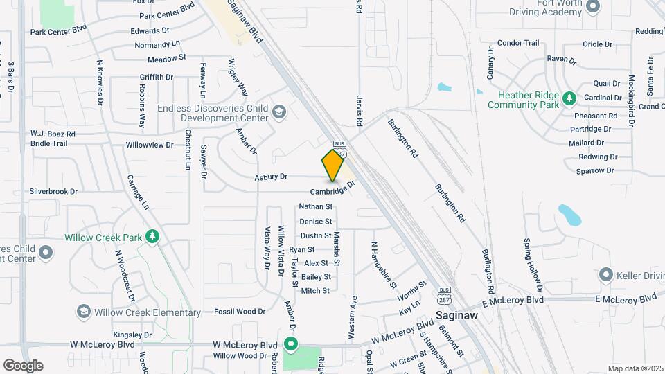 208 Cambridge Dr Map and Location Details