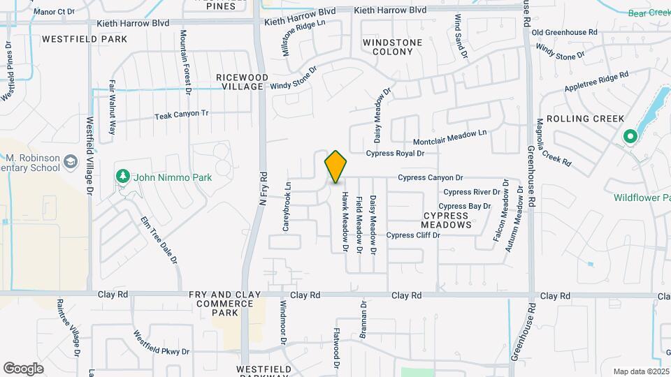 19711 Kinsington Briar Ln Map and Location Details