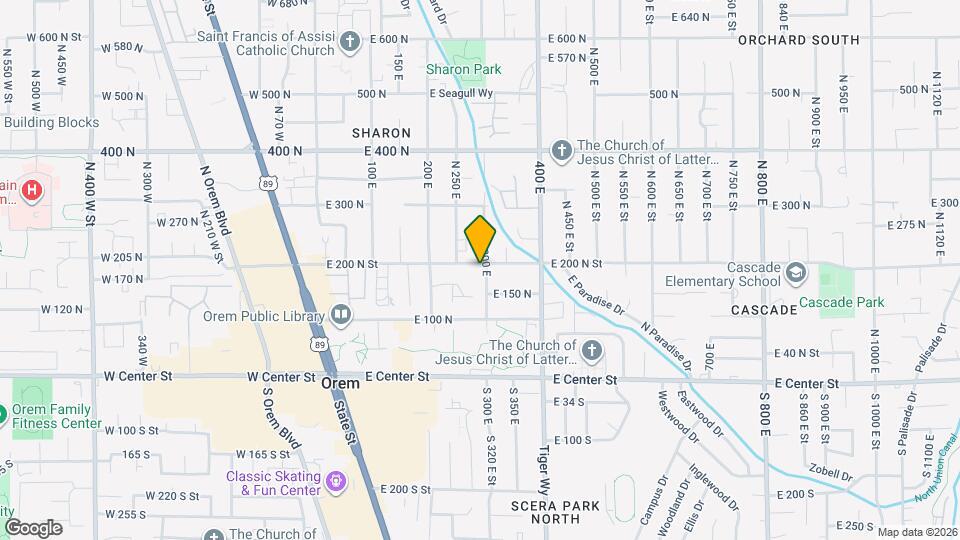 193 300 E Map and Location Details