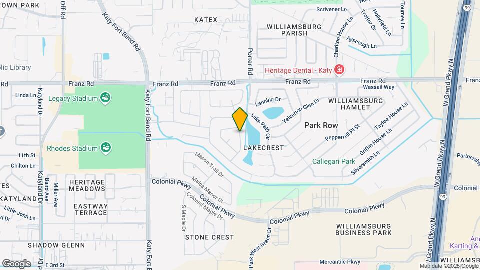 1809 Palmetto Landing Dr Map and Location Details