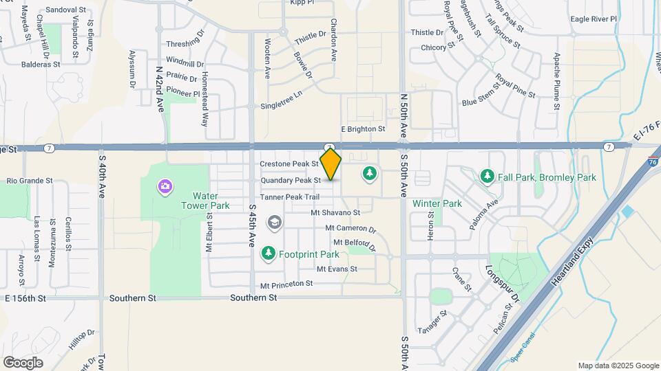 4778 Quandary Peak St Map and Location Details