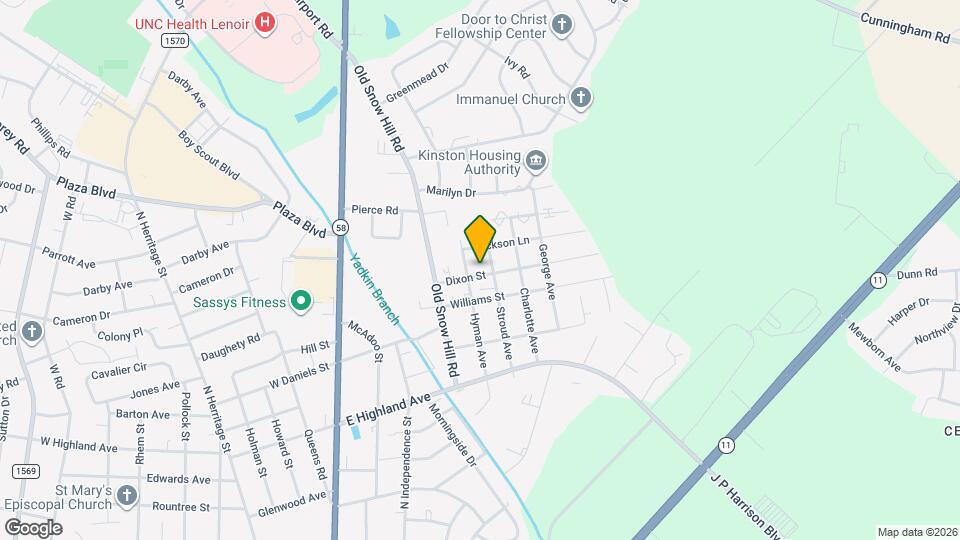 504 Dixon St Map and Location Details