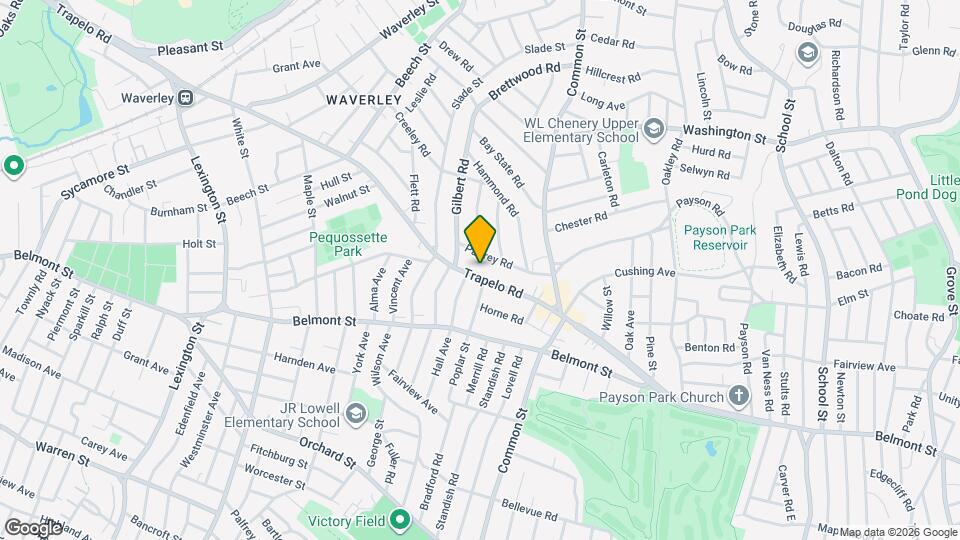 187 Trapelo Rd, Unit 1 Map and Location Details