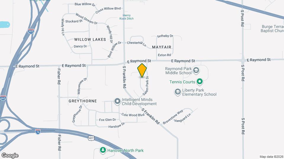 2283 Layton Park Dr Map and Location Details