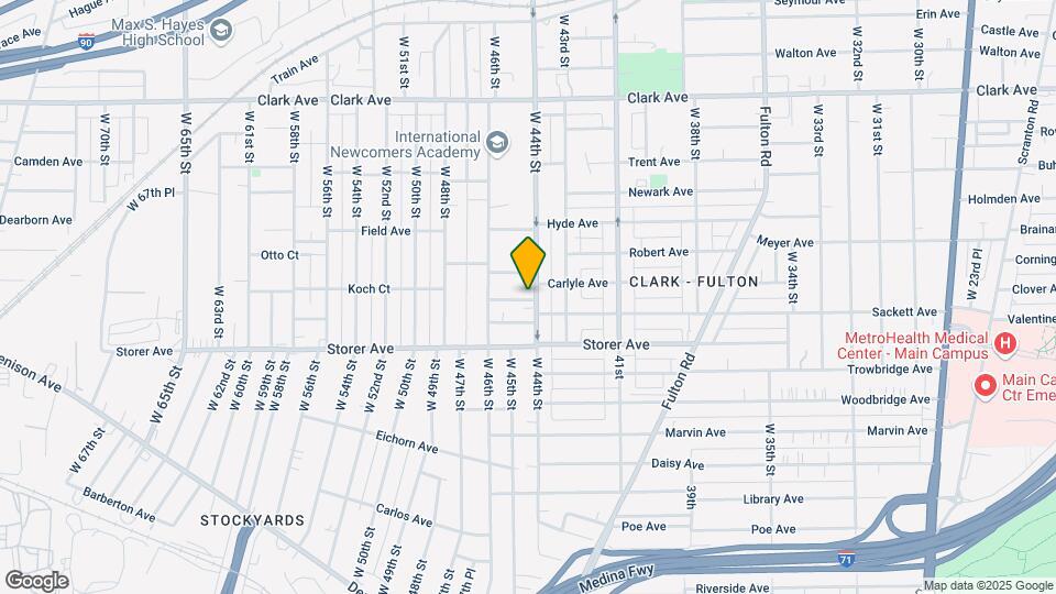 3304 W 44th St Map and Location Details