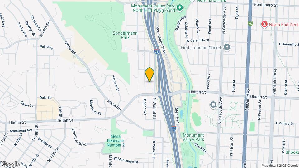 515 W San Miguel St Map and Location Details