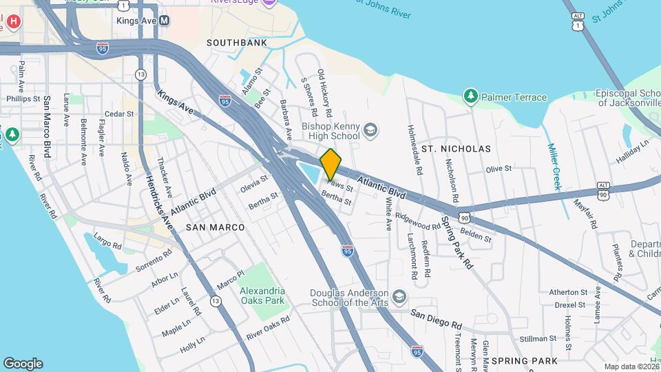 2220 Faws St Map and Location Details