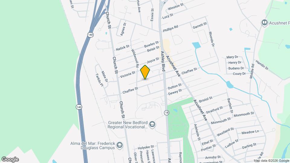 1104 Tacoma St, Unit 2 Mapa y Detalles de la Ubicación