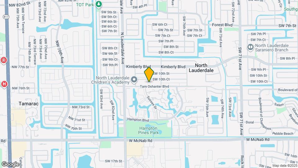 7867 Tam Oshanter Blvd Map and Location Details