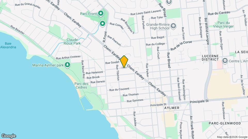 Right in the heart of Aylmer Map and Location Details