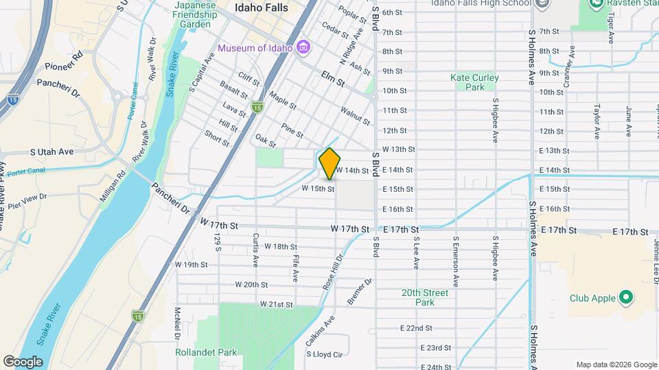 1480 Calkins Ave Mapa y Detalles de la Ubicación