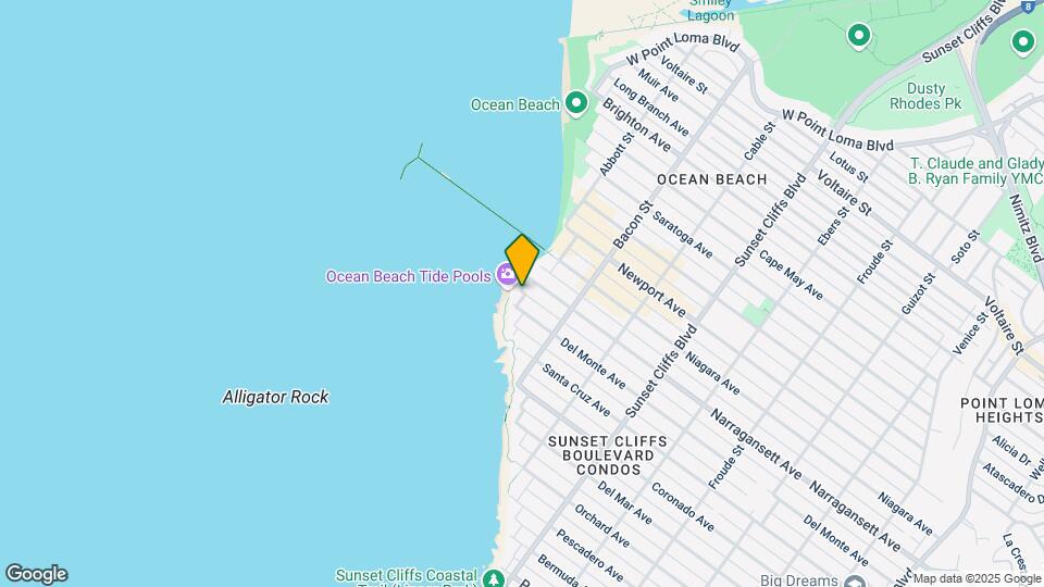 1737 Ocean Front St Map and Location Details