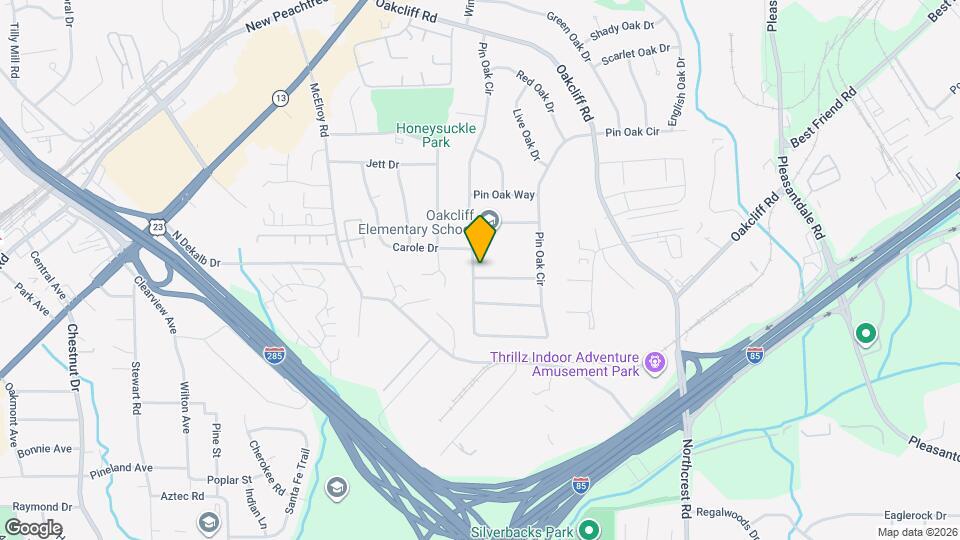 3146 Friar Tuck Way Map and Location Details
