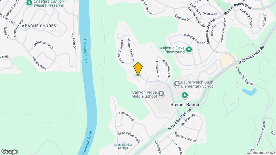 12920 Bloomfield Hills Ln Map and Location Details