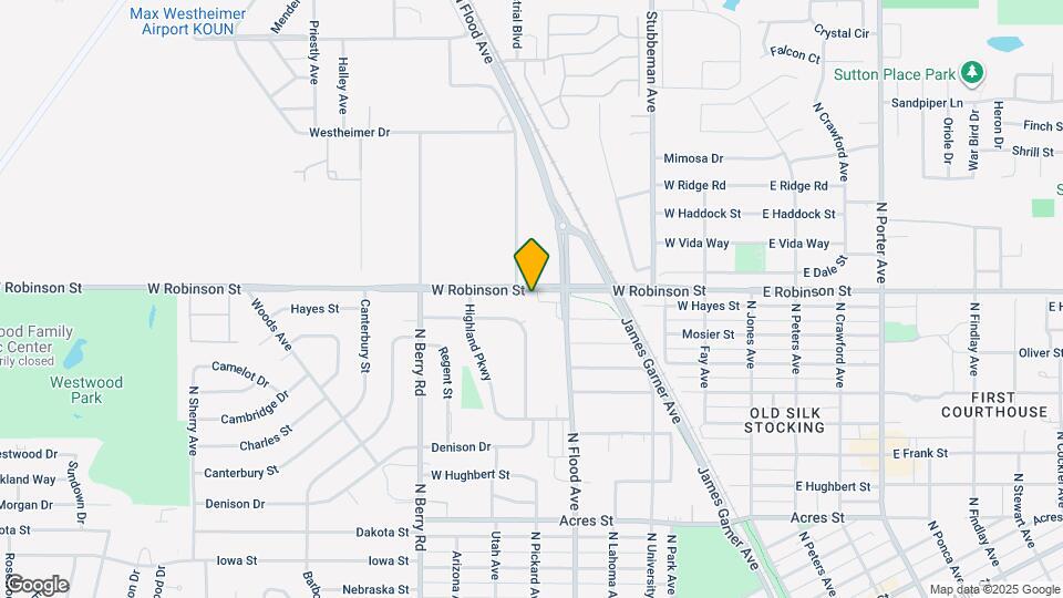 904 W Robinson St Map and Location Details