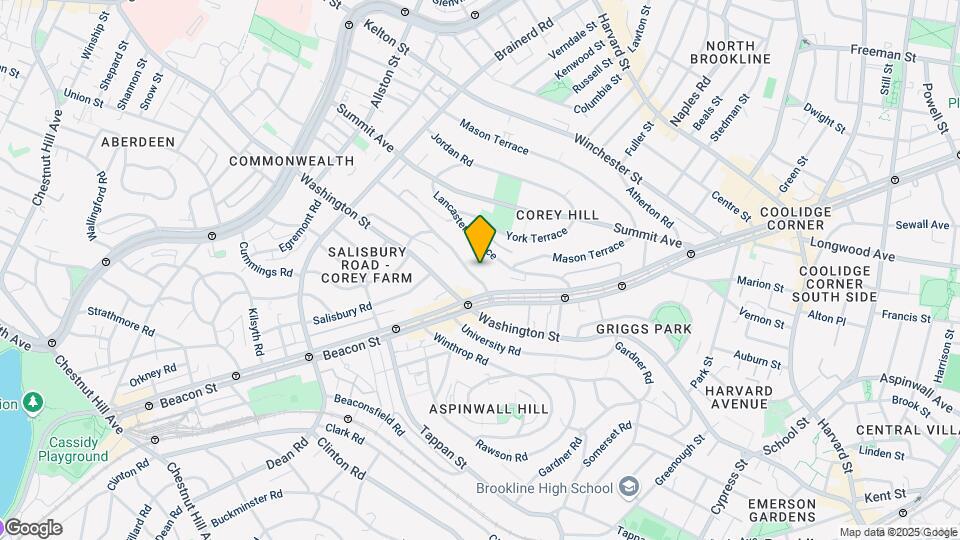 21 Westbourne Ter, Unit 1 Map and Location Details