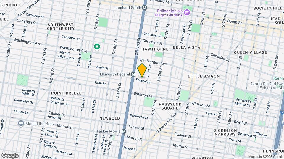 1307 Federal St Mapa y Detalles de la Ubicación