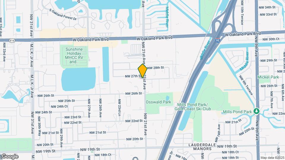 2645 NW 21st Ave Map and Location Details