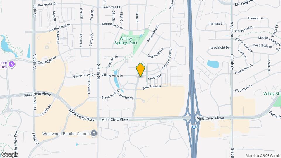 492 Bluestem Cir Mapa y Detalles de la Ubicación