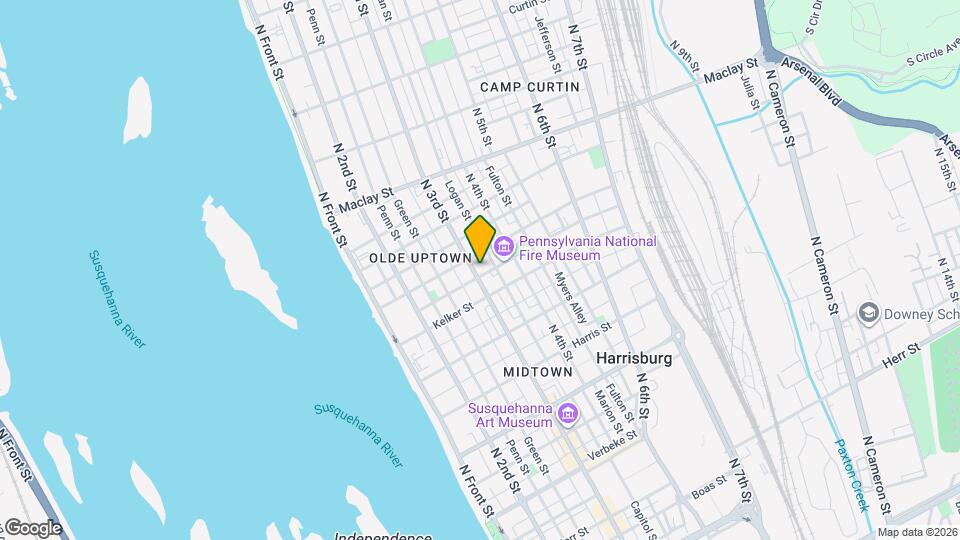 1825 N 3rd St, Unit 1 Mapa y Detalles de la Ubicación