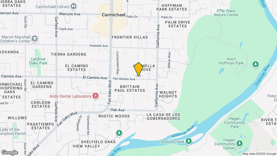 6039 Van Alstine Ave Mapa y Detalles de la Ubicación