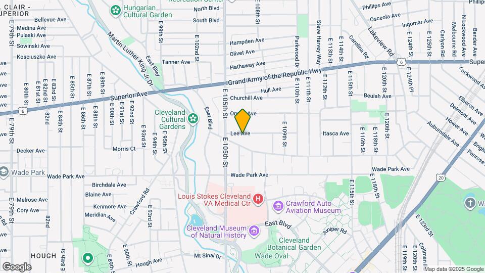10608 Lee Ave, Unit 10610 Lee Ave Map and Location Details