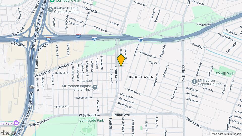 7918 Bowen St Map and Location Details