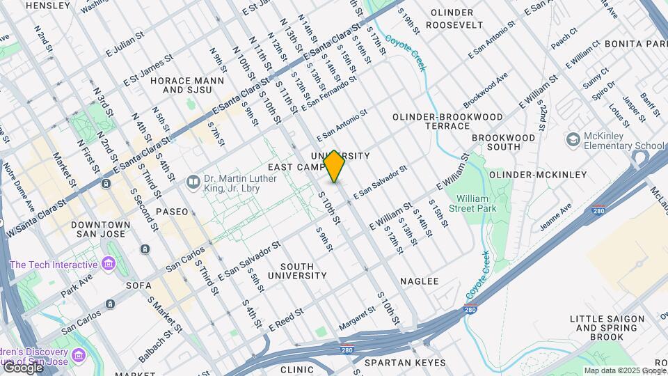 339 S 11th St Map and Location Details