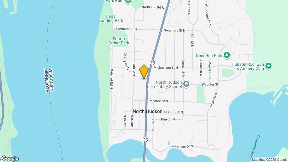 535 6th St N, Unit A Map and Location Details
