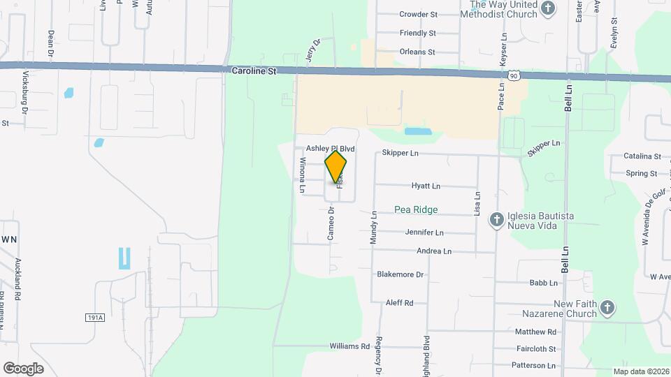 4417 Fiske St Map and Location Details