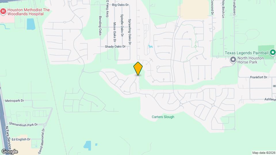 16817 Pink Wintergreen Dr Map and Location Details