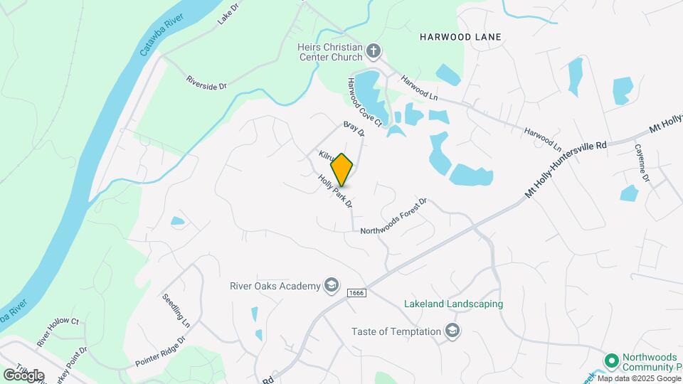 1344 Bray Dr Mapa y Detalles de la Ubicación