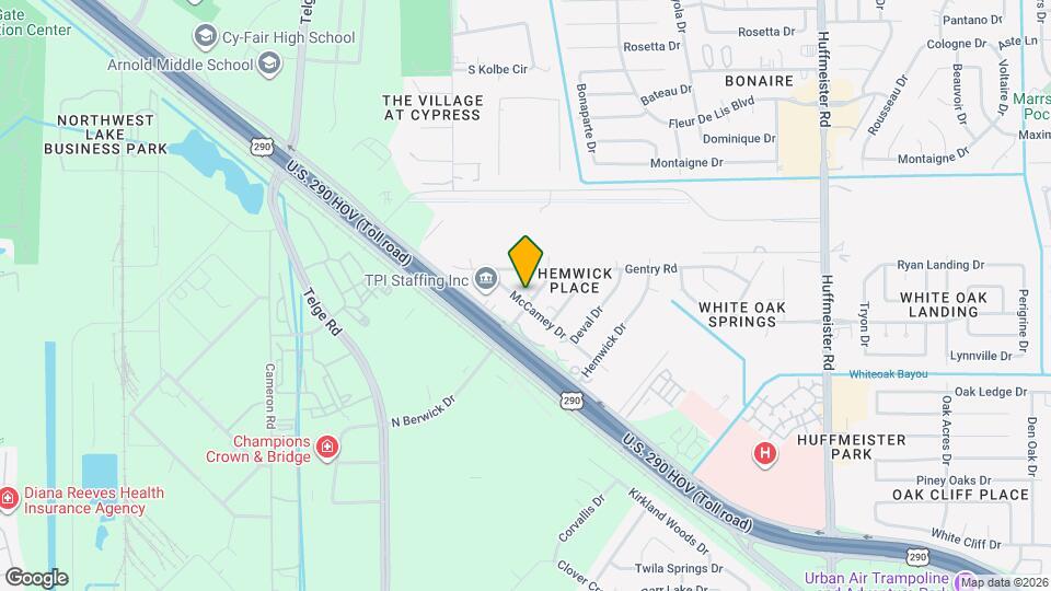 10503 Ladino Rd Map and Location Details